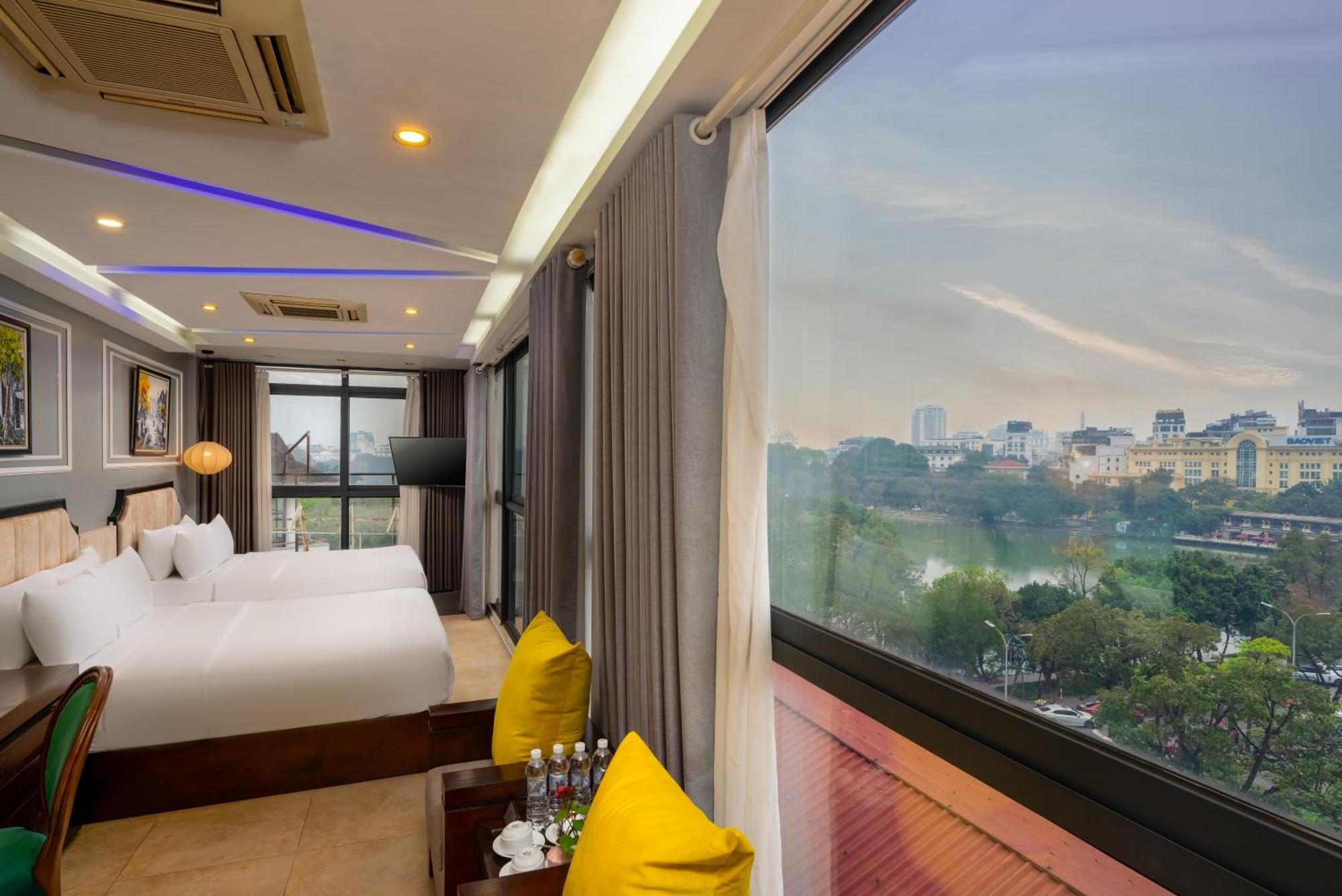 Bella Rosa Hotel & Travel Hanoi Bagian luar foto